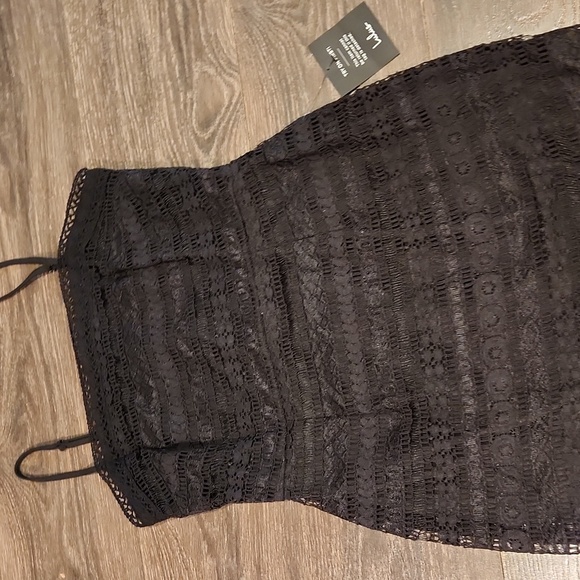 ❤️ NWT! LULU'S ABSOLUTE ELEGANCE LACE MIDI SHEATH DRESS, MEDIUM - Picture 6 of 16
